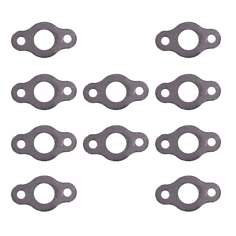 sthus New 10pcs Pipe Flange Gasket For 49cc 66cc 80cc 2 Stroke Engine Motorized Bicycle - Image 1